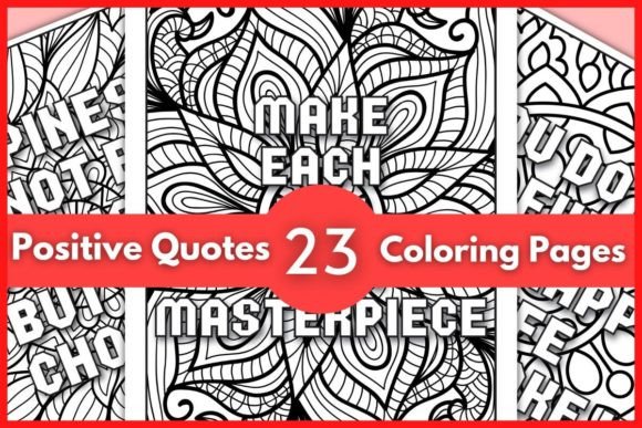 Download Positive Quotes Coloring Pages for Adult - Adult Collection