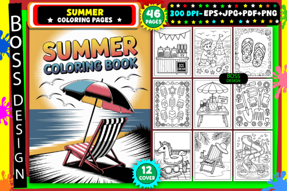 Download Summer Coloring Pages for Adults - Summer coloring page Collection