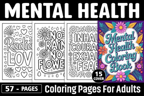 Download Adult - Mental Health Coloring Book - Adult Collection