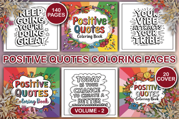 Download Positive Quotes Coloring Pages for Adult - Adult Collection