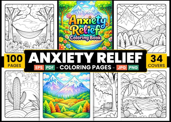 Download Anxiety Relief Coloring Pages for Adults - Adult Collection