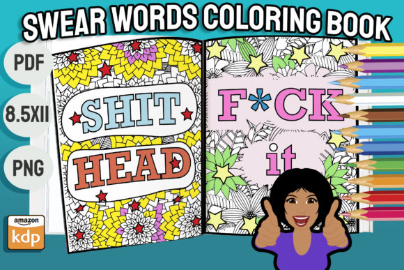 Download Swear Words Coloring Book for Adults - Adult Collection
