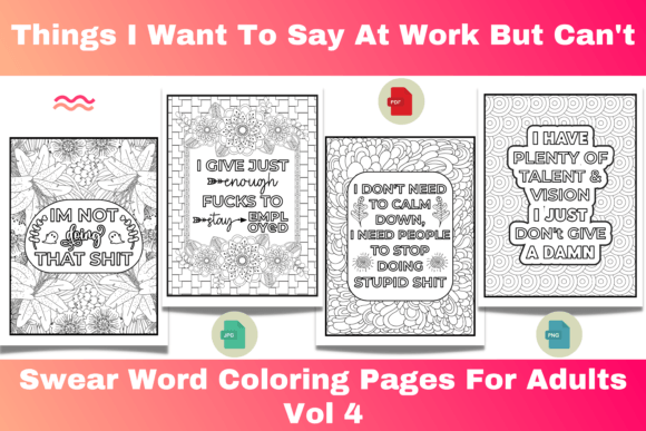 Download Swear Word Coloring Pages for Adults - Adult Collection