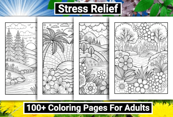 Download Stress Relief Adult Coloring Pages - Adult Collection