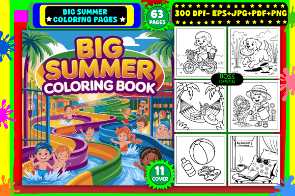 Download Big Summer Coloring Pages for Adults - Summer coloring page Collection