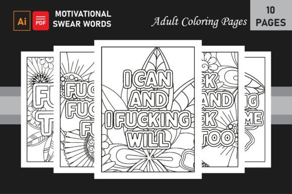 Download Swear Words Adult Coloring Pages - Adult Collection