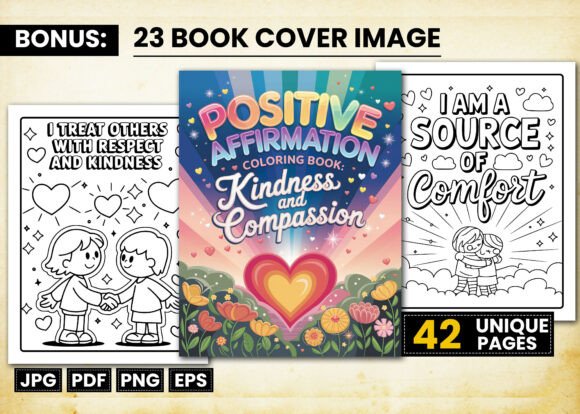 Download Positive Affirmation Adult Coloring Book - Adult Collection