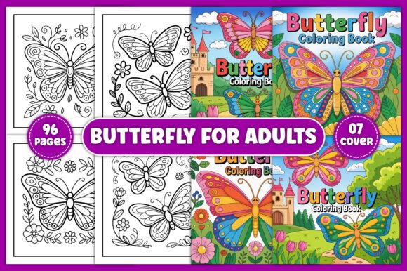 Download Butterfly Coloring Pages for Adults - Adult Collection