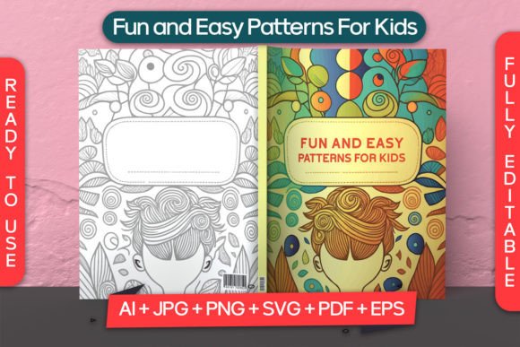 Download Fun &amp; Easy Patterns for Kids Book Cover - Kids book cover Collection