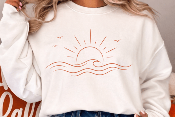 Download Minimal Beach Sunset Vacation Shirt - Vacation Collection