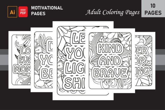 Download Motivational Coloring Pages for Adults - Adult Collection