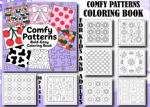 Download Comfy Patterns Coloring Book for Adults - Adult Collection