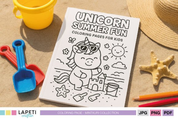 Download Unicorn Summer Coloring Page - Summer coloring page Collection