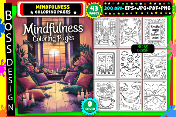 Download Mindfulness Coloring Pages for Adults - Adult Collection