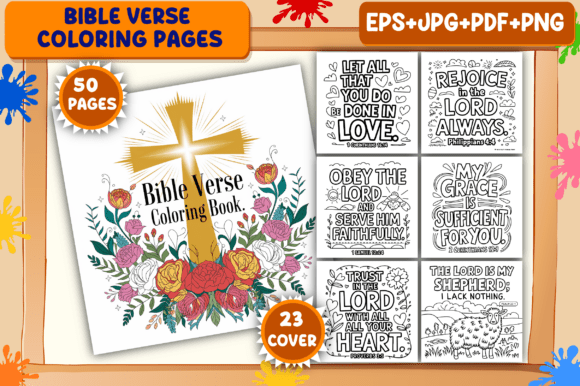 Download Bible Verse Coloring Pages for Adults - Adult Collection