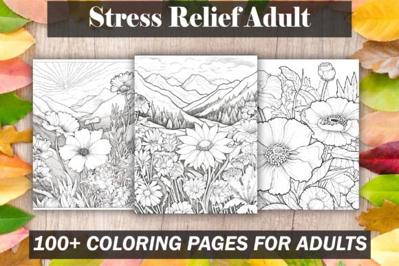 Download Stress Relief Adult Coloring Pages - Adult Collection