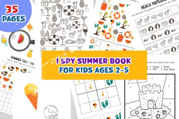 Download Summer Activity Book for Kids I Spy - Premium Resources