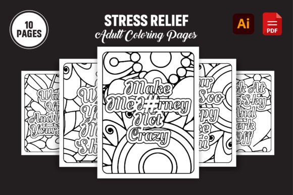 Download Stress Relief Adult Coloring Pages V82 - Adult Collection