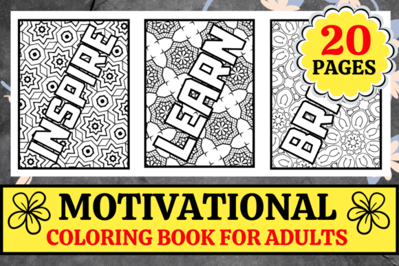 Download Motivational Coloring Book for Adults - Adult Collection