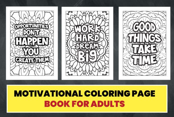 Download Motivational Coloring Book for Adults Gr - Adult Collection