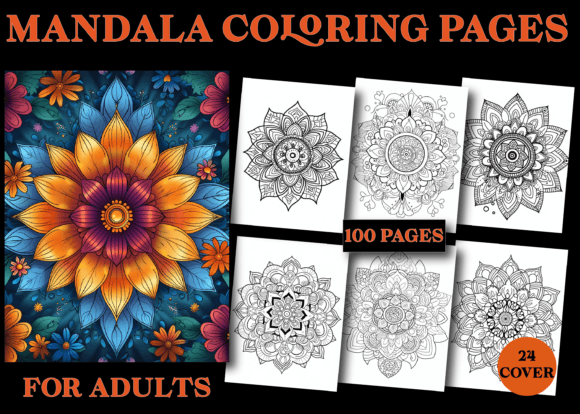 Download Adults Mandala Flower Coloring Pages - Adult Collection