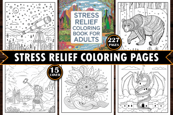 Download Stress Relief Coloring Pages for Adults - Adult Collection