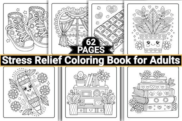 Download Stress Relief Coloring Pages for Adults - Adult Collection