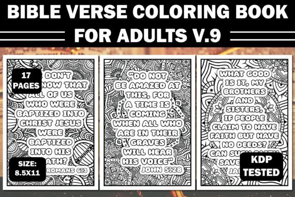 Download Bible Verse Coloring Book for Adults V.9 - Adult Collection