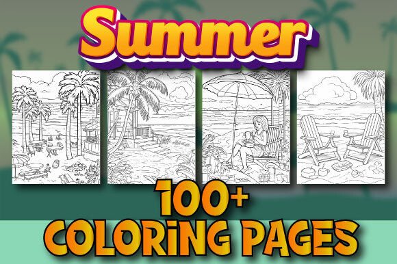 Download 100+ Summer Coloring Pages for Kids - Summer coloring page Collection